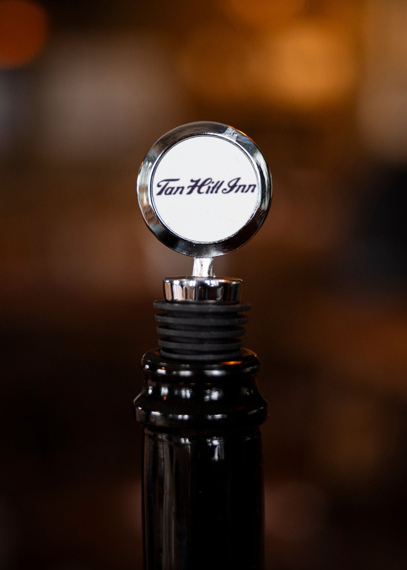 Bottle Stopper - Round White