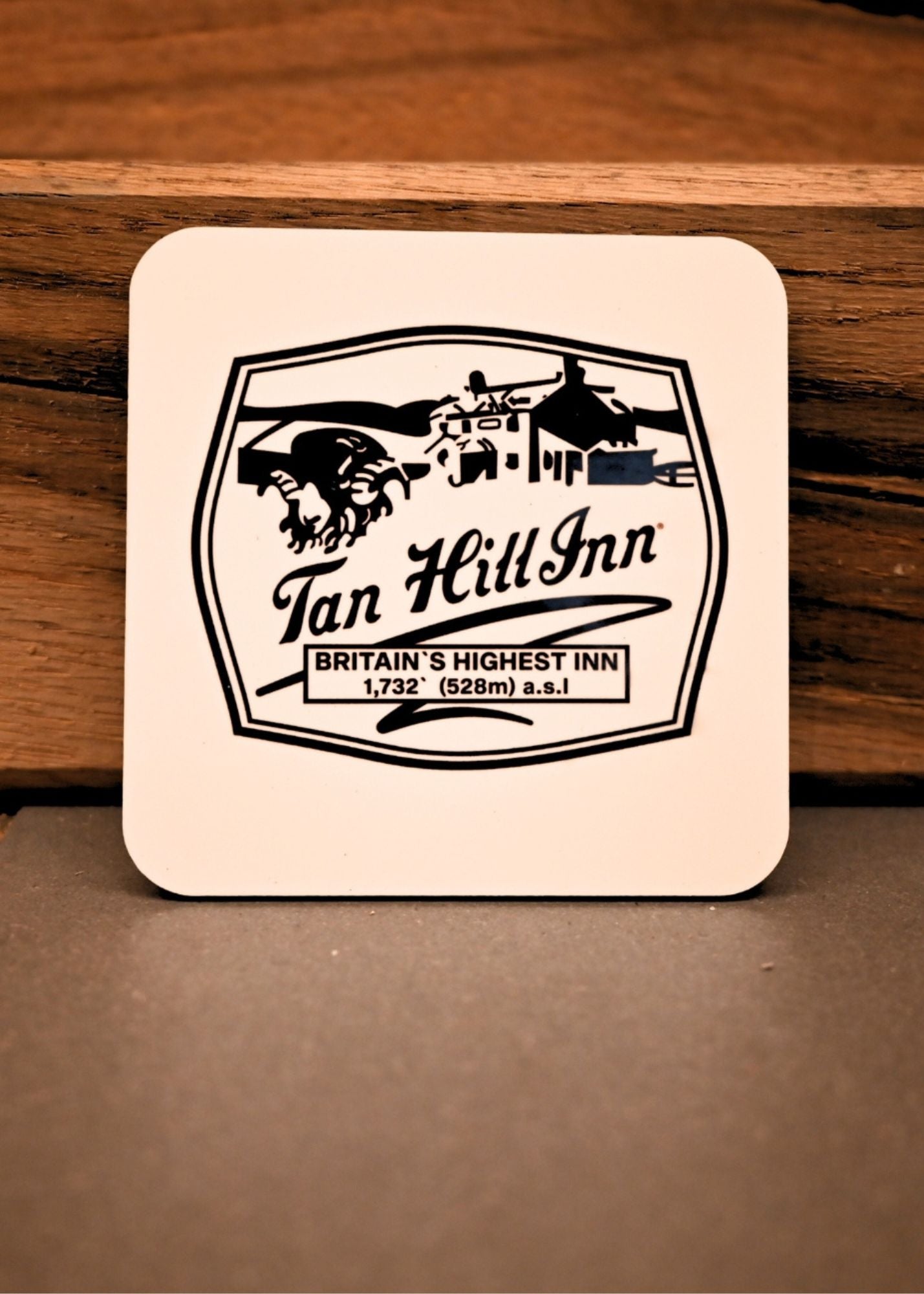 Coaster - Square Badge (2pk)