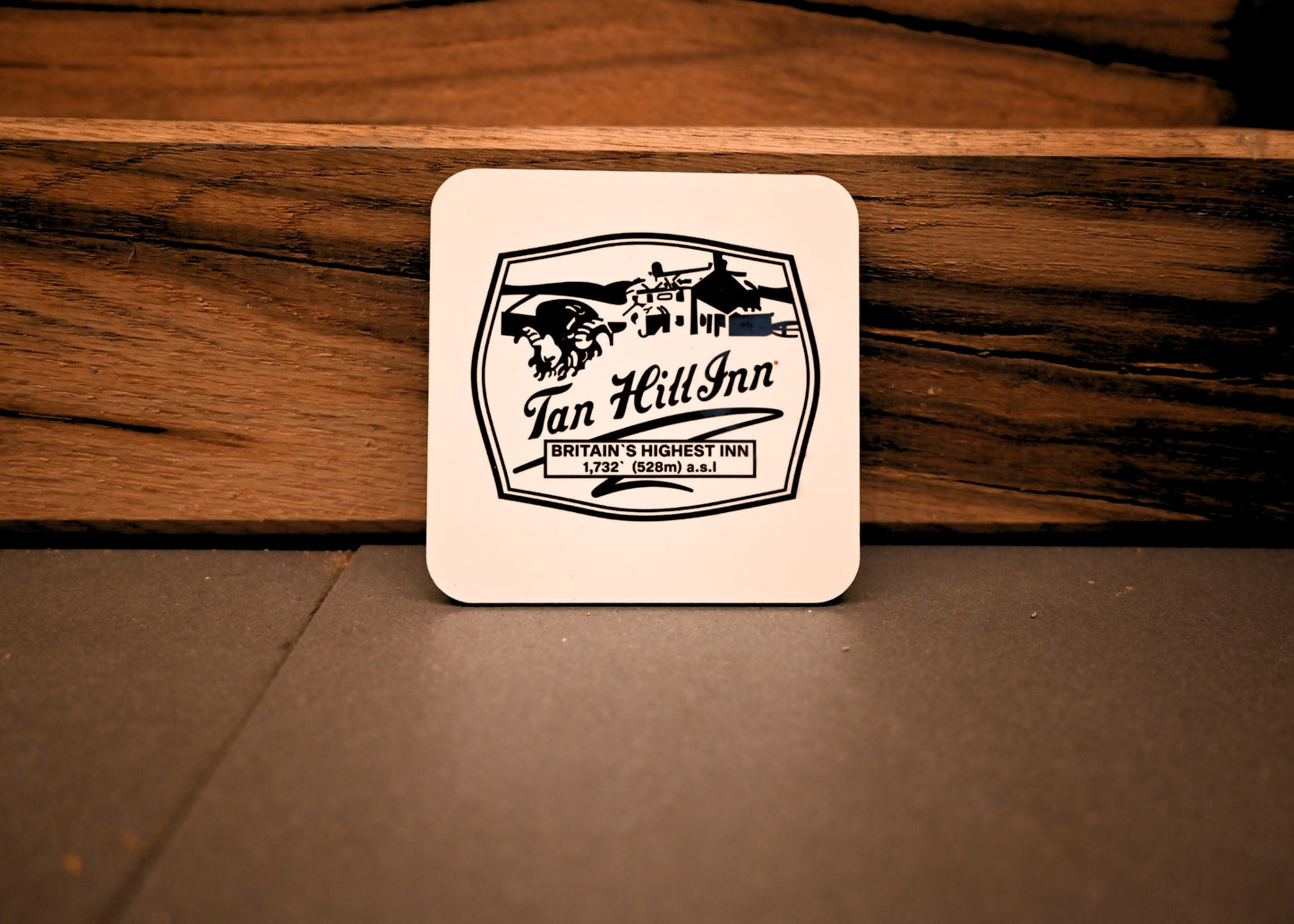 Coaster - Square Badge (2pk)