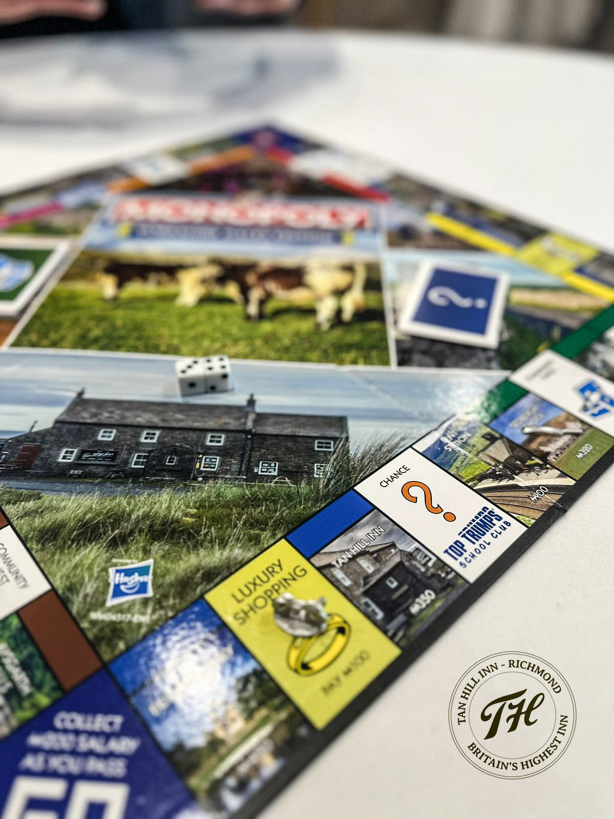 MONOPOLY - 'Yorkshire Dales Edition' featuring The Tan Hill Inn