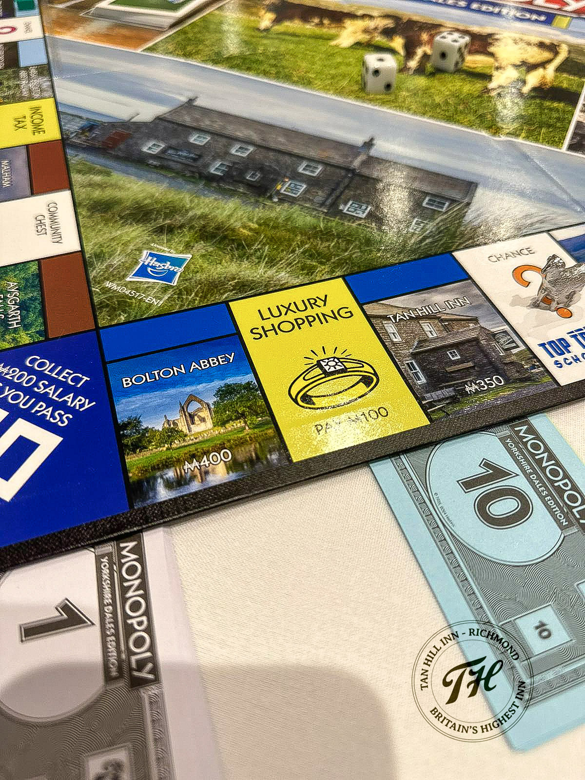 MONOPOLY - 'Yorkshire Dales Edition' featuring The Tan Hill Inn