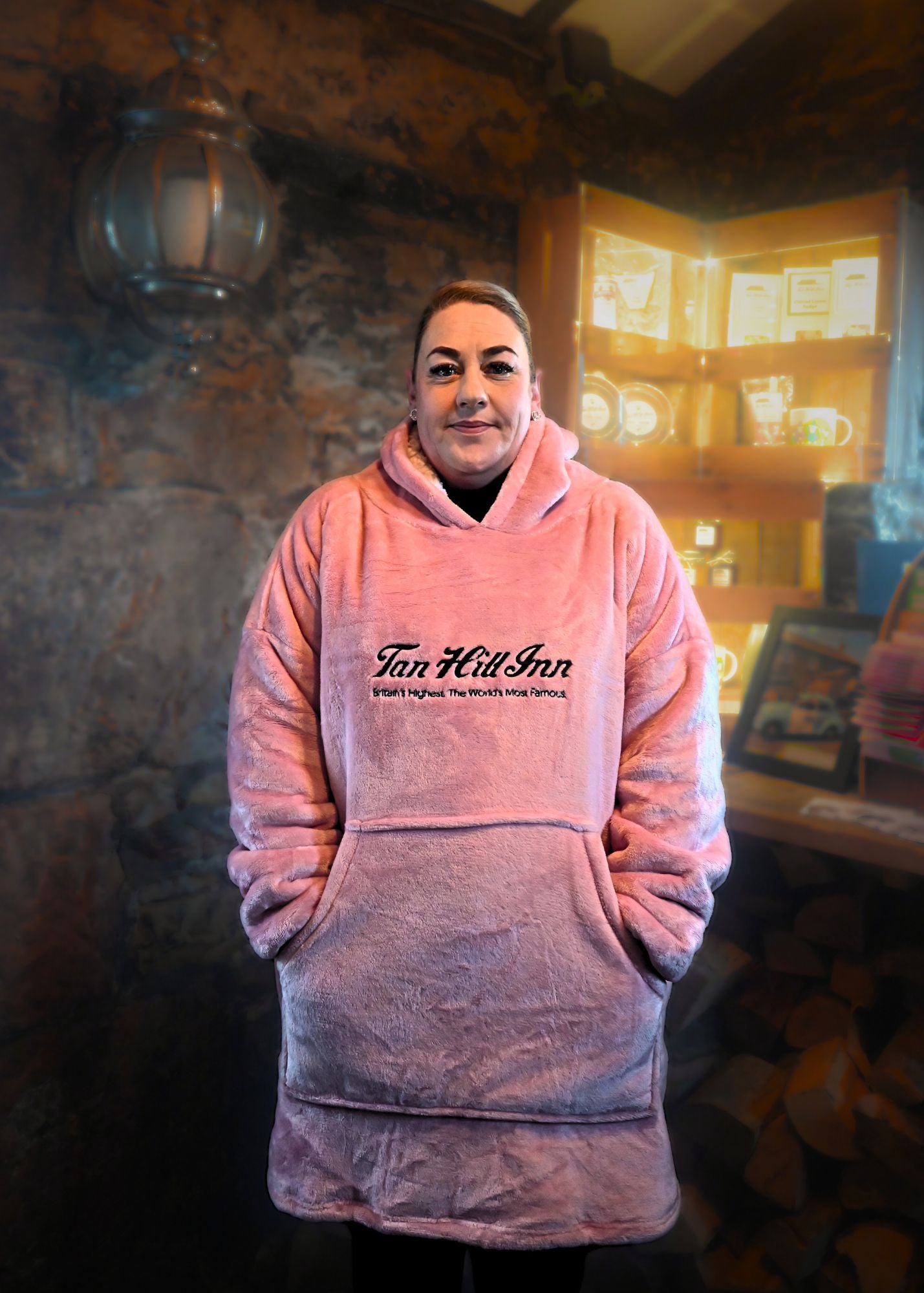 Hoodie Snuggie - Pink