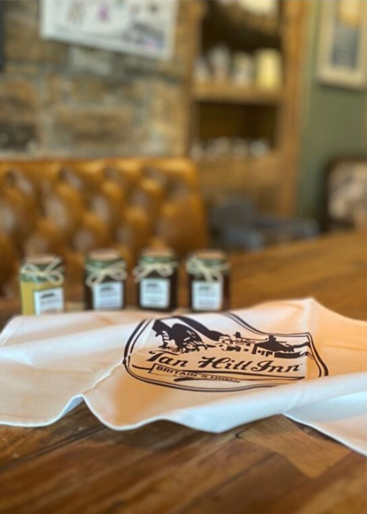Tan Hill Inn Tea Towel
