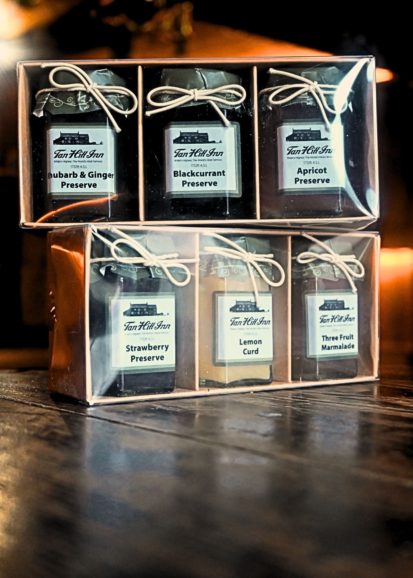 Preserve Gift Set - Blackcurrant/Rhubarb/Apricot