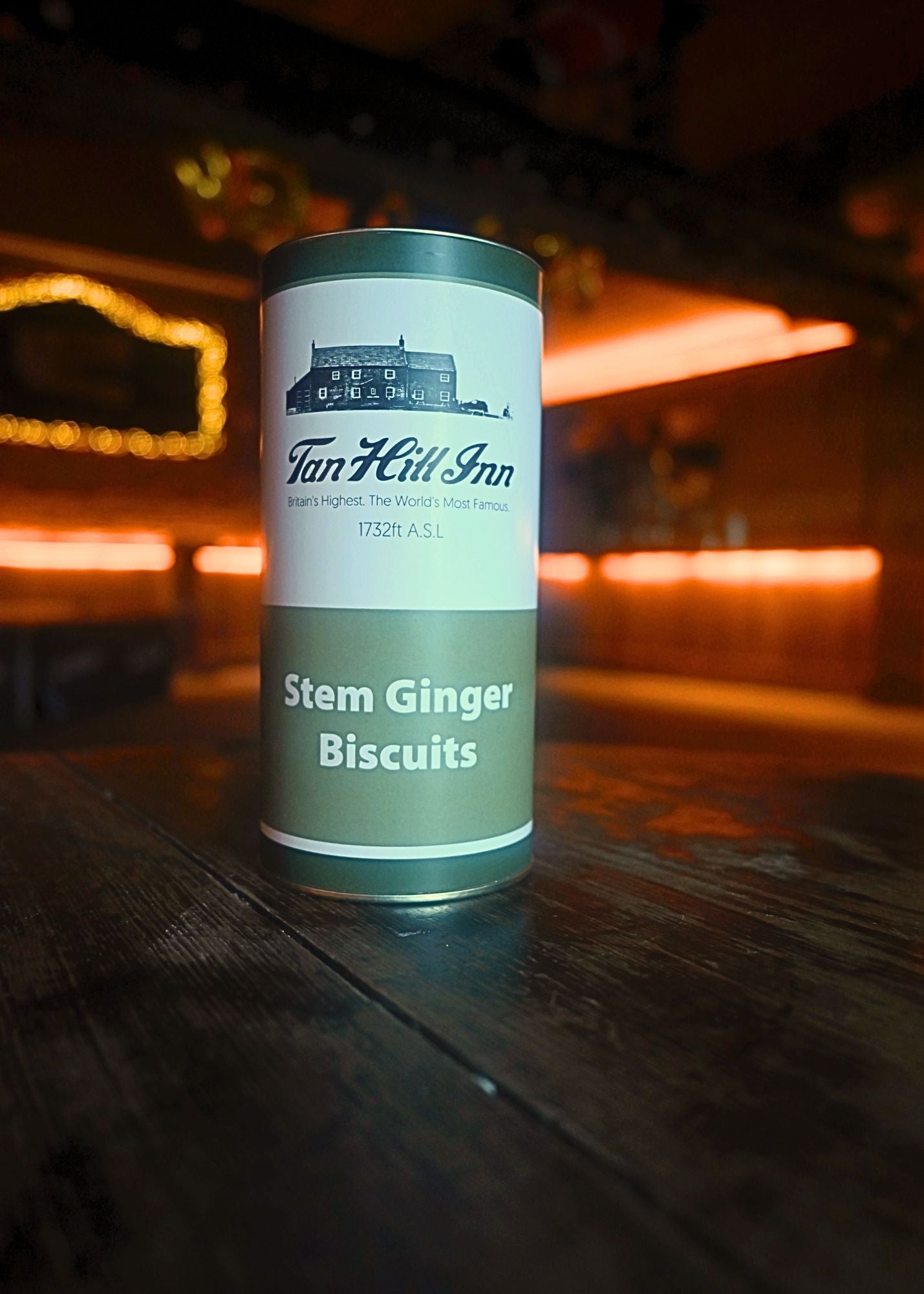 Drum of Stem Ginger Biscuits 160g